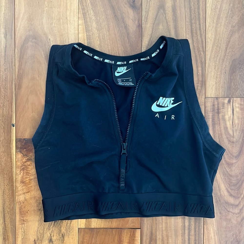Nike air zip up tank